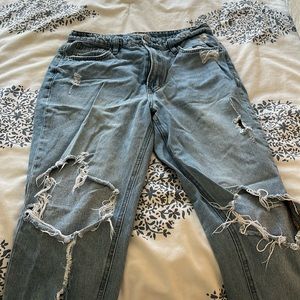 Altar’d State ripped light wash jeans
